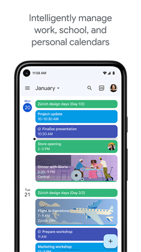 Google日历截图2