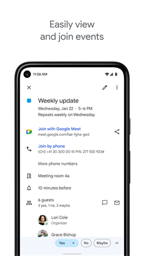 Google日历截图1