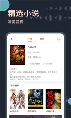 轻云听书截图1