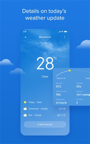 小米天气预报截图1