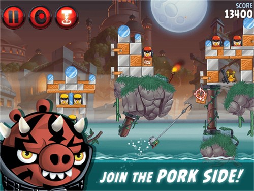 愤怒的小鸟星球大战截图2