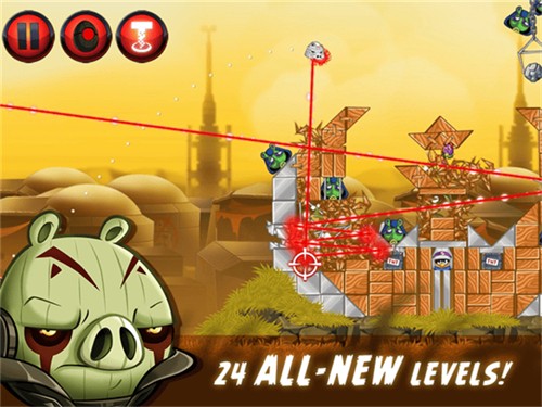 愤怒的小鸟星球大战截图3