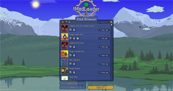 tmodloader模组浏览器