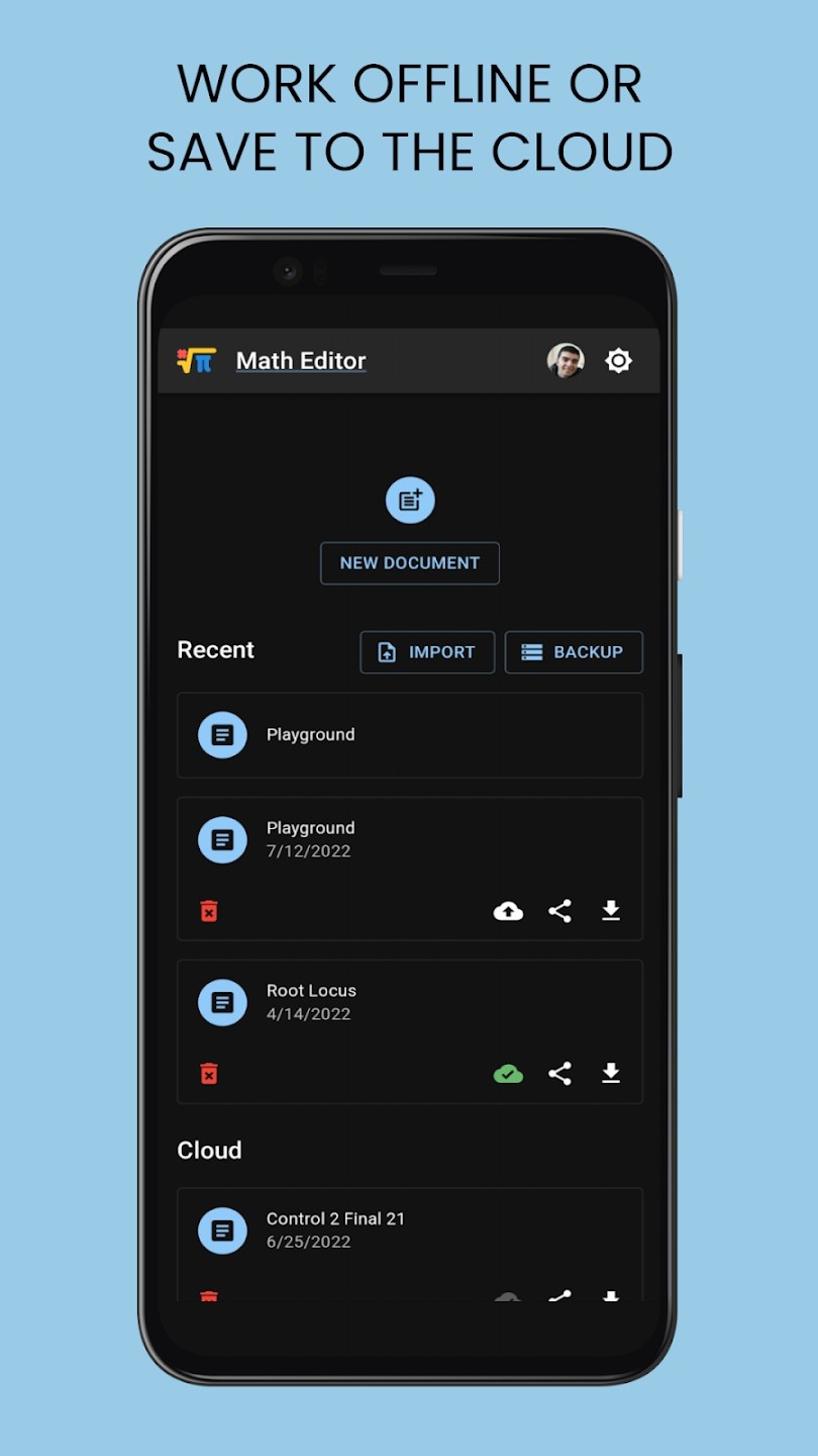 数学公式编辑器手机版截图2