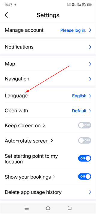 Naver地图中文版