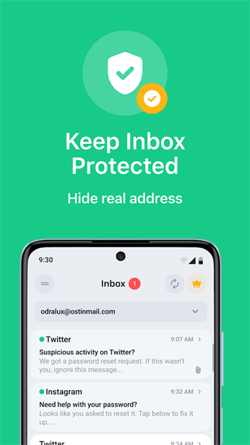 TempMail邮箱截图1