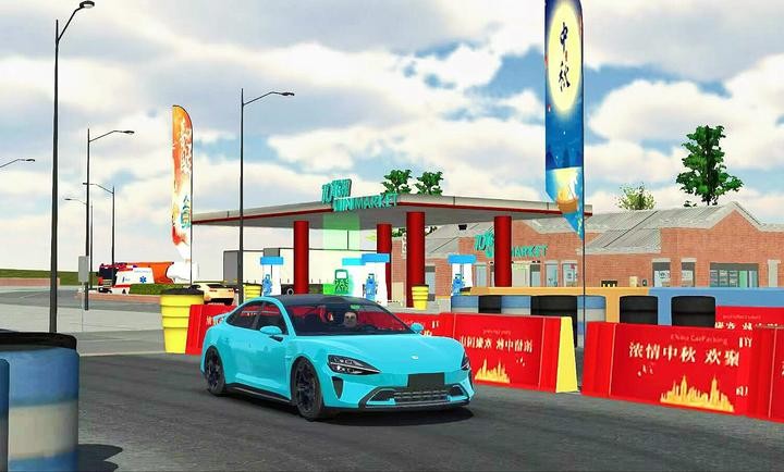 手动挡停车场小米SU7模组截图3