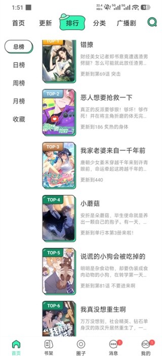 青漫漫画截图3