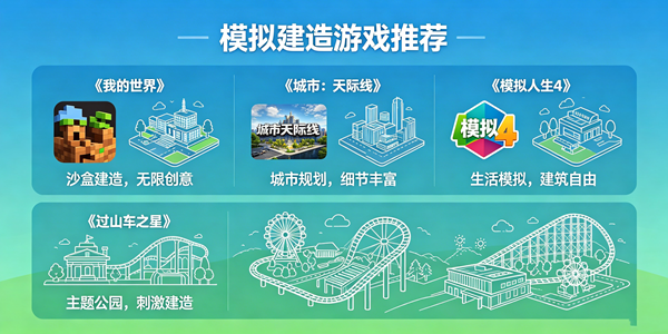 模拟建造游戏推荐