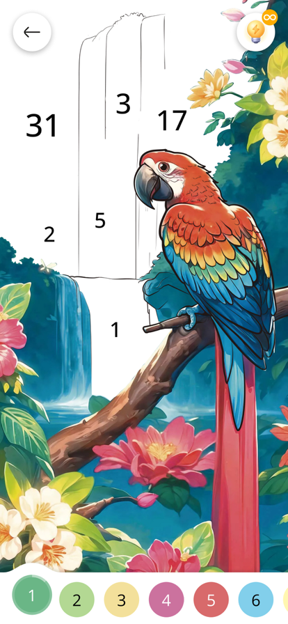 Paint数字填色截图4