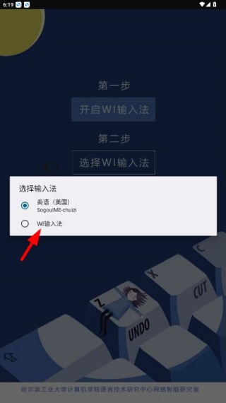 WI输入法