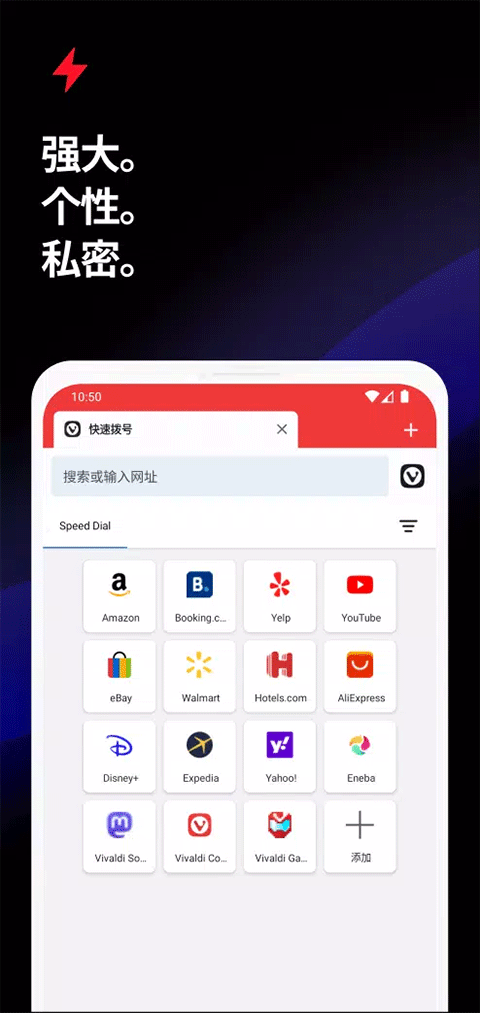 Vivaldi浏览器截图0