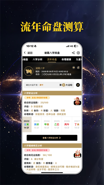 诸葛八字排盘截图3
