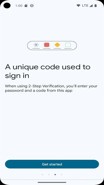 谷歌身份验证器最新版截图1